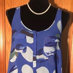 Anthropologie leifsdottir 100% Silk Blouse